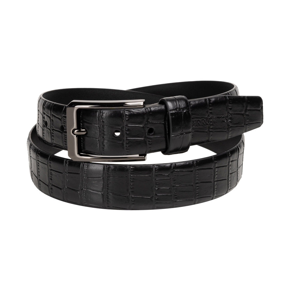 CERRUTI MEN'S BLACK BELT (CECU06873C)