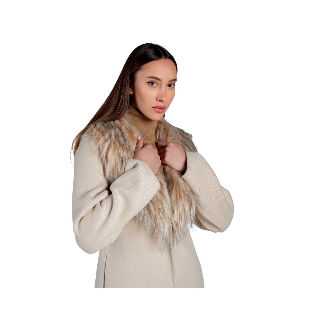 SUPPLICA - Coat with shrug