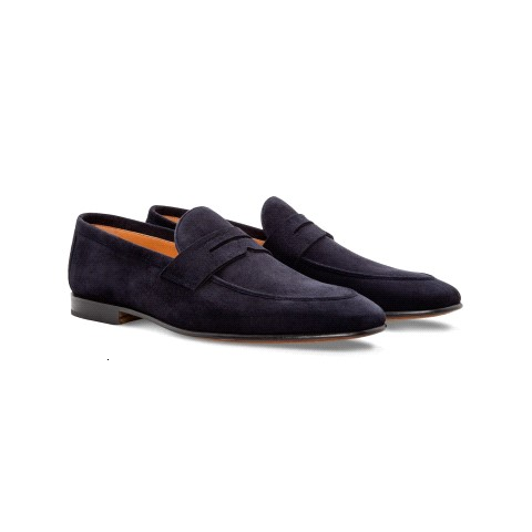 Navy Blue Loafer (44017)