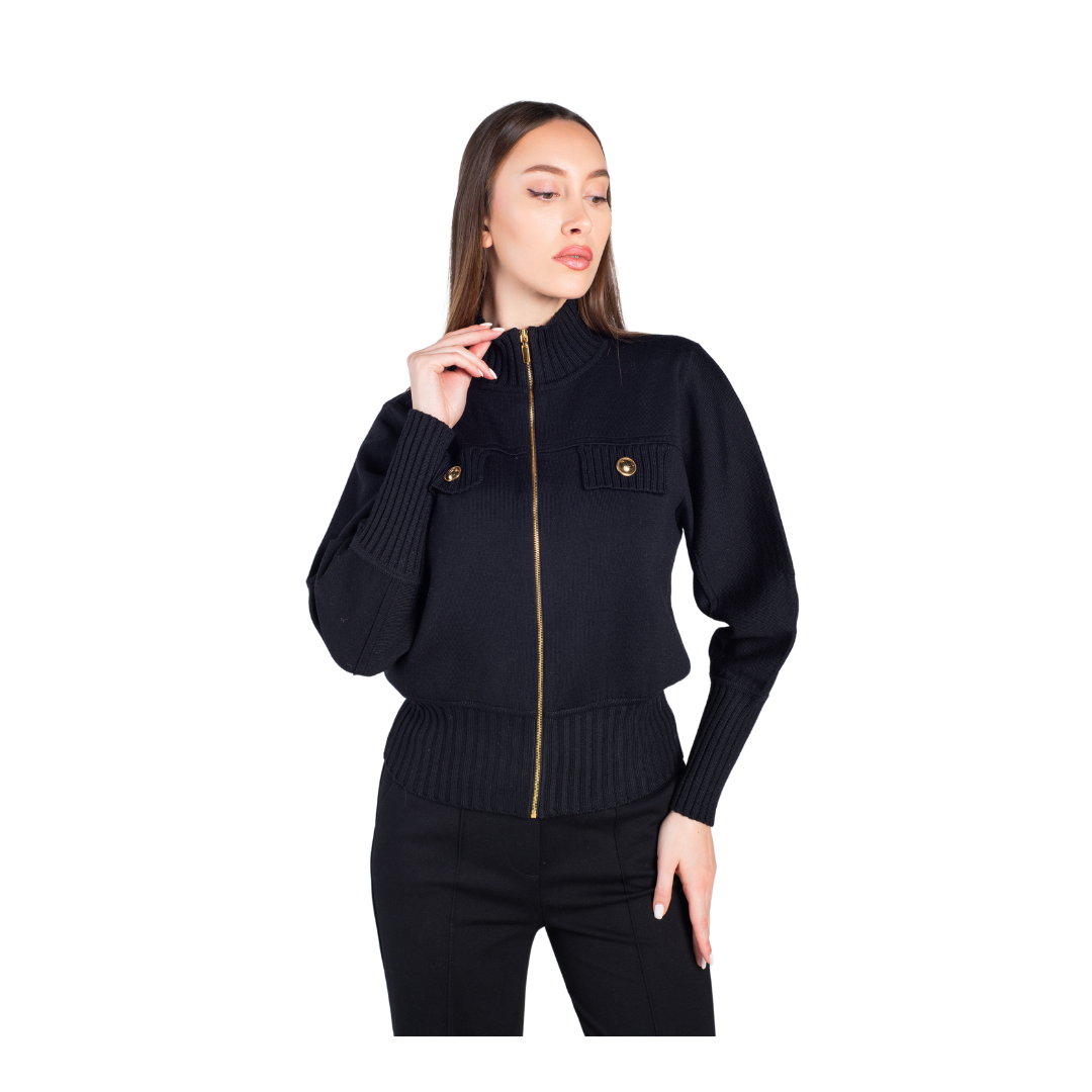 MERLO - Knit bomber jacket