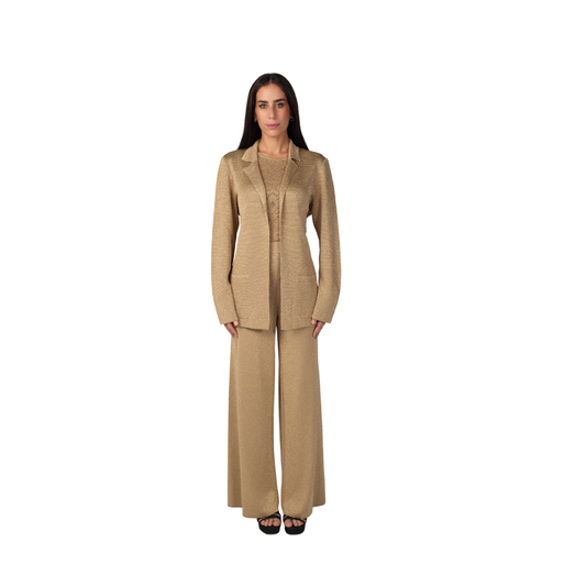 ZEPPOLA - Lurex Cardigan