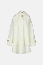 Coat- (Sagomata Off white)