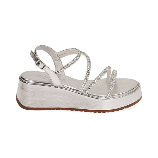 SILVER SANDAL (214958608LM)