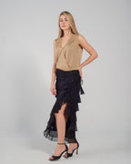 TIMBALLO BLACK SKIRT