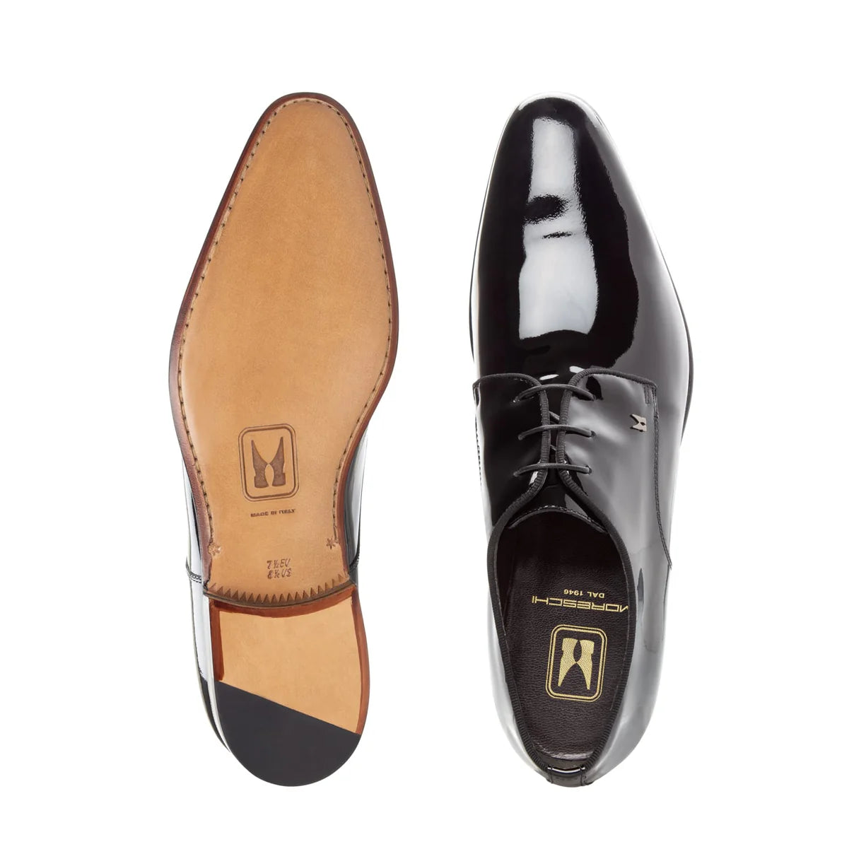 Black Derby Lace-up (44009)