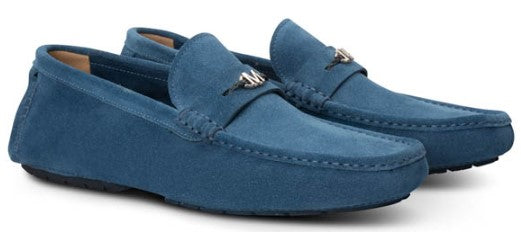 MEN'S BLUE SUEDE DRIVER (44397)