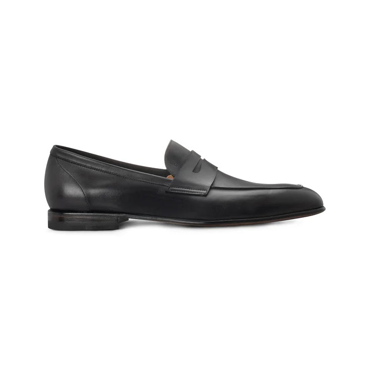 MEN'S BLACK LOAFER (44406)