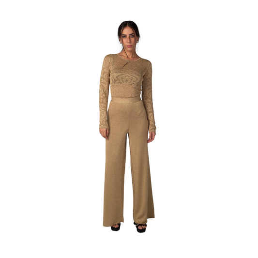 ZAVORRA - Lurex Knit Pants