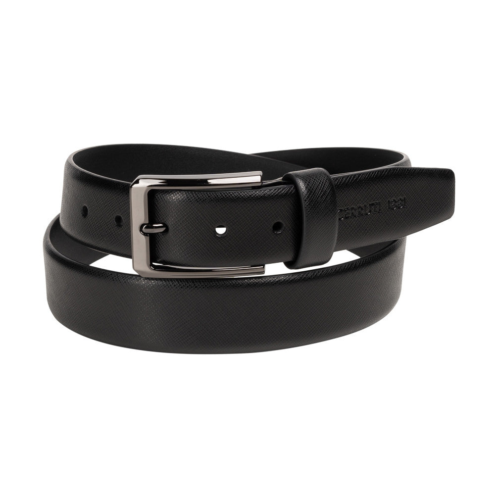 CERRUTI MEN'S BLACK BELT (CECU06872M)