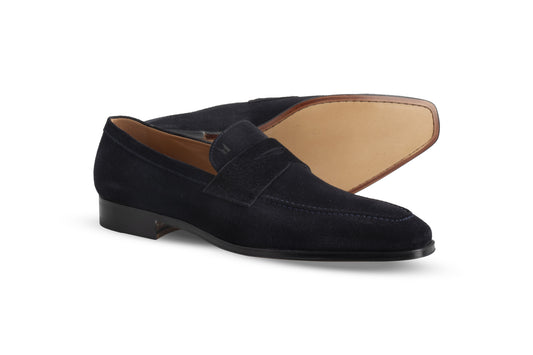 Baku Navy Blue Loafer(44015)