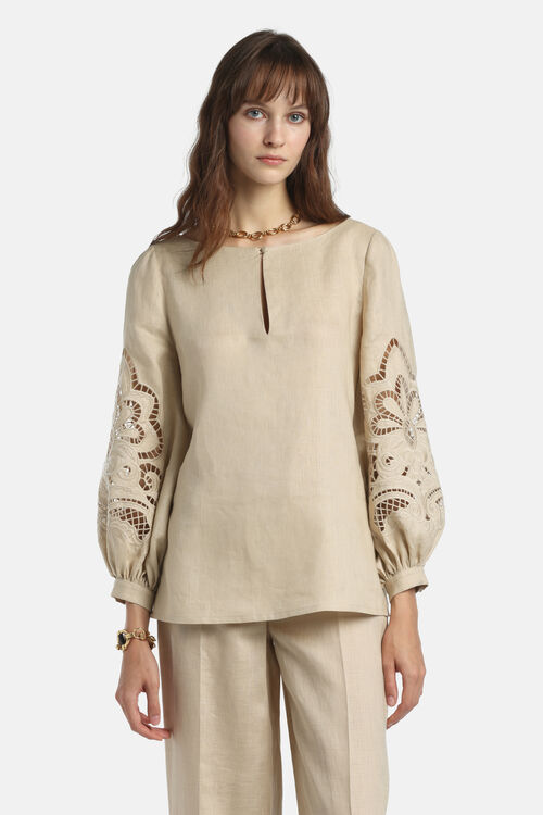 Blouse (Bardi Beige)