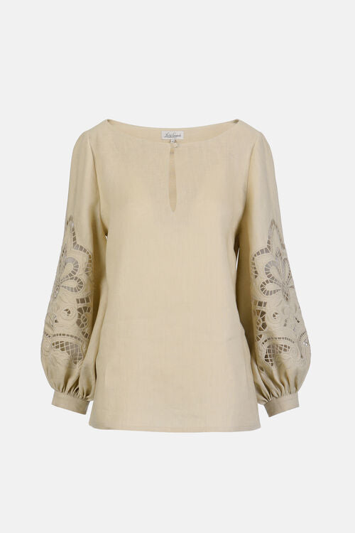 Blouse (Bardi Beige)