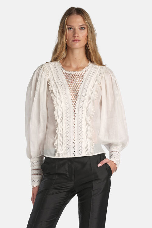 Blouse (Bedonia White)