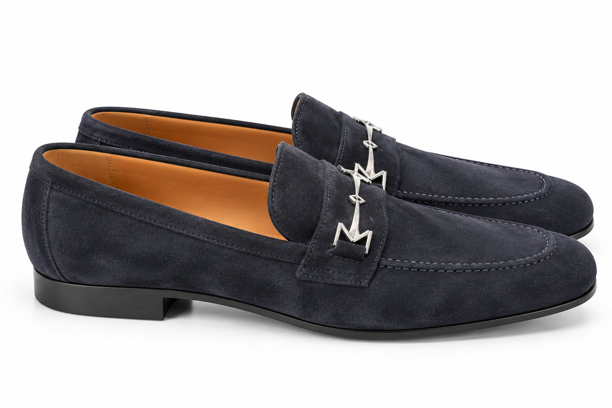 Navy Blue Loafer (44234)