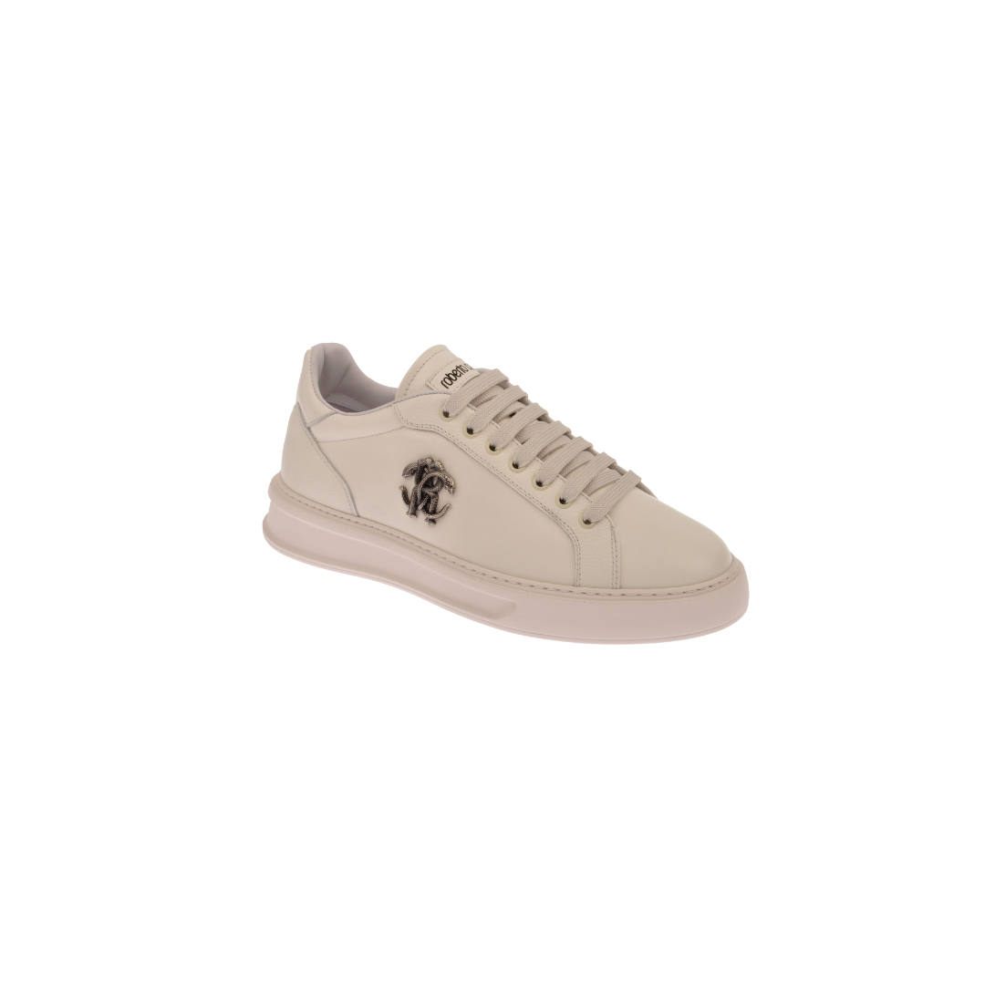 ROBERTO CAVALLI OFF WHITE SNEAKER (25730 A)