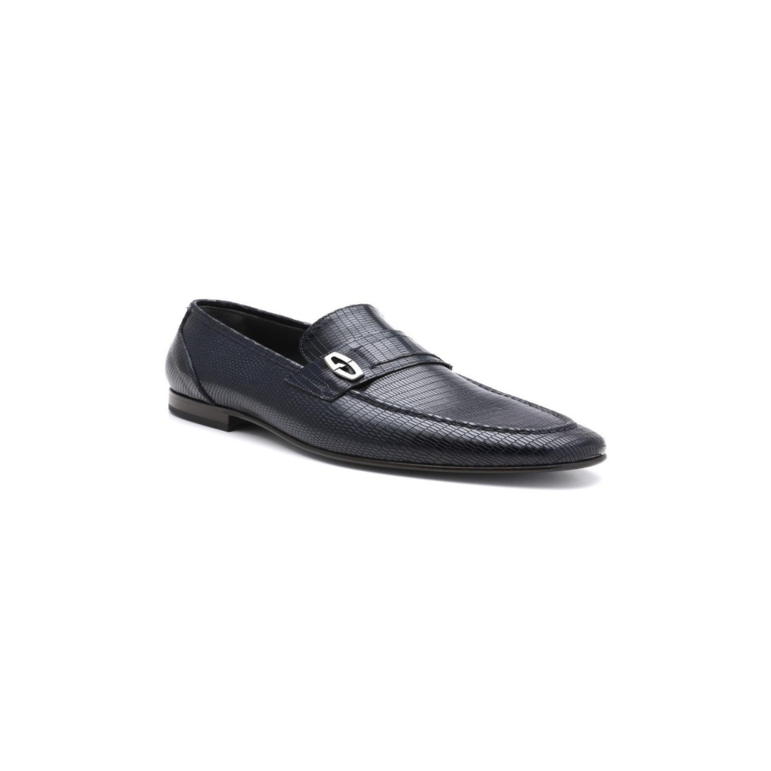 BLUE MEN'S LOAFERS (7122-09)