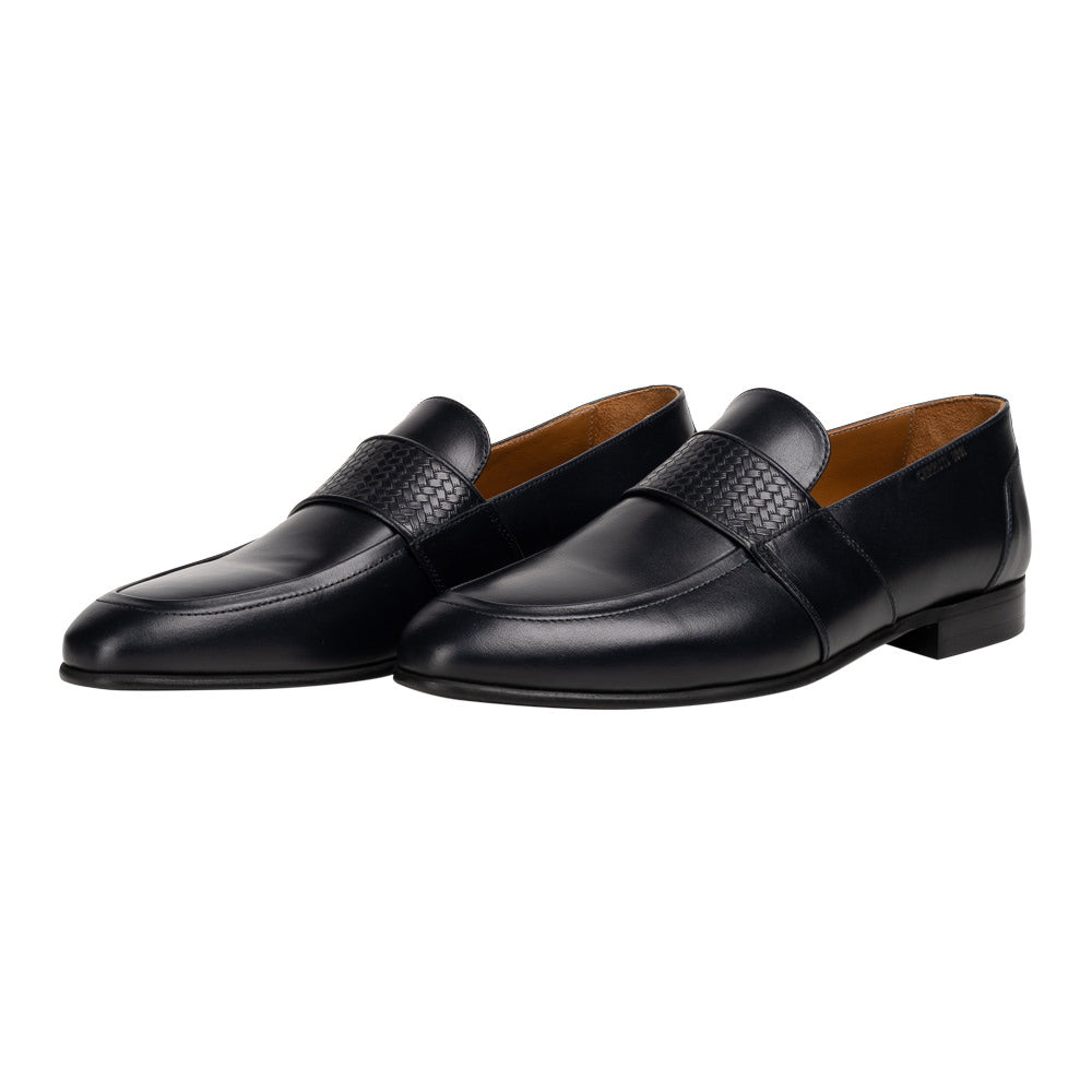 CERRUTI MEN'S BLACK LOAFER (CSSU01397M)