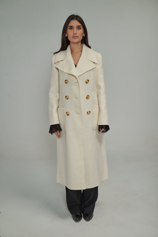 Coat- (Scatto Off white)